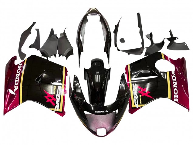 1996-2007 Glossy Black Red Yellow Honda CBR1100XX Blackbird Motorcycle Fairings UK