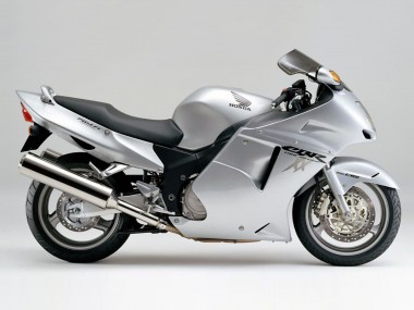 Buy 1996-2007 Silver Grey Honda CBR1100XX Blackbird Motorcycle Fairings UK