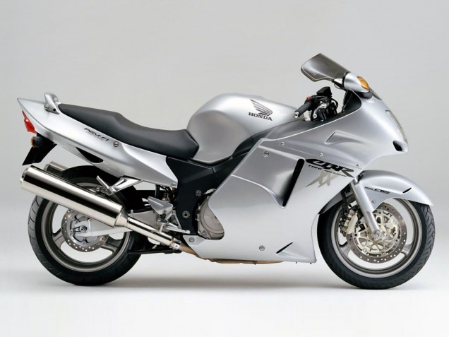 1996-2007 Silver Grey Honda CBR1100XX Blackbird Motorcycle Fairings UK