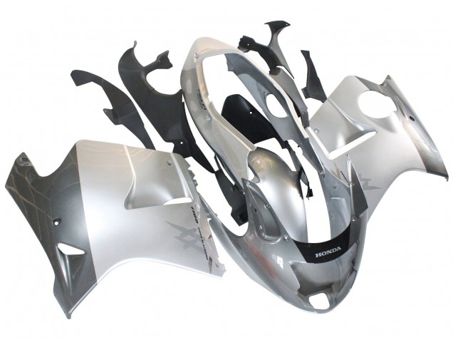 1996-2007 Silver Grey Honda CBR1100XX Blackbird Motorcycle Fairings UK