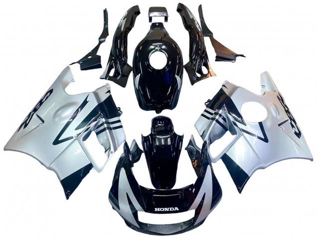 1991-1994 Silver Glossy Black Honda CBR600 F2 Motorcycle Fairings UK
