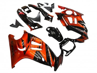 Buy 1995-1996 Orange Glossy Black Honda CBR600 F3 Motorcycle Fairings UK
