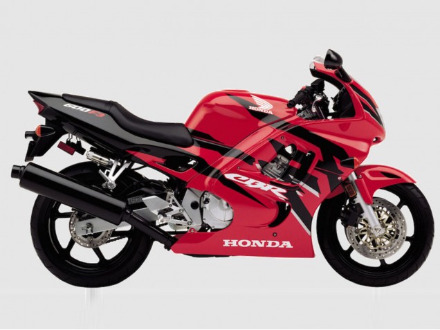 1997-1998 Red Glossy Black Honda CBR600 F3 Motorcycle Fairing UK