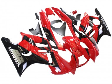 Buy 1997-1998 Red Glossy Black Honda CBR600 F3 Motorcycle Fairings UK