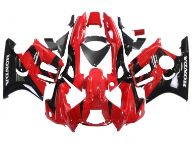 Buy 1997-1998 Red Glossy Black Honda CBR600 F3 Motorcycle Fairings UK