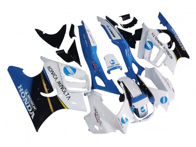 1997-1998 White Blue Glossy Black Honda CBR600 F3 Motorcycle Fairings UK