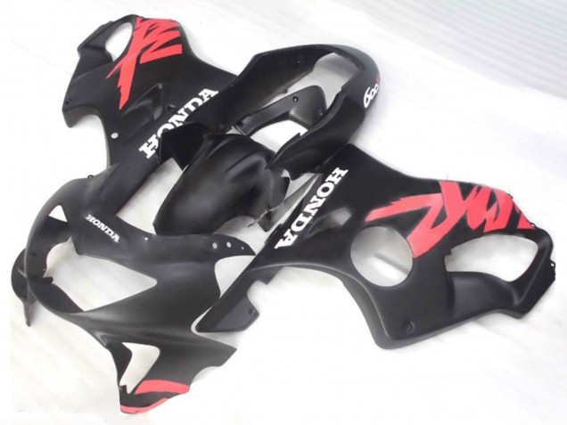 1999-2000 Matte Black Pink Decals Honda CBR600 F4 Motorcycle Fairings UK