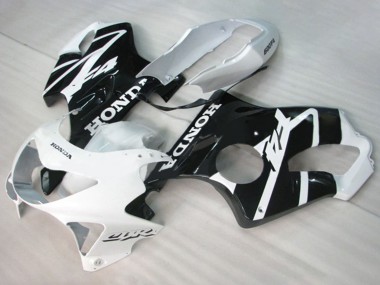 Buy 1999-2000 White Glossy Black Honda CBR600 F4 Motorcycle Fairings UK