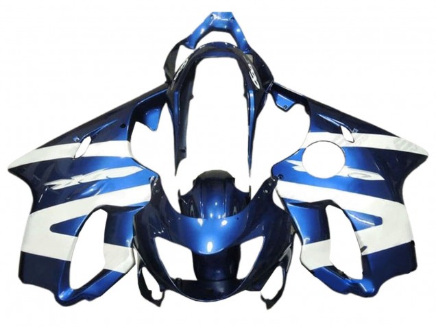 1999-2000 White Blue Honda CBR600 F4 Motorcycle Fairings UK