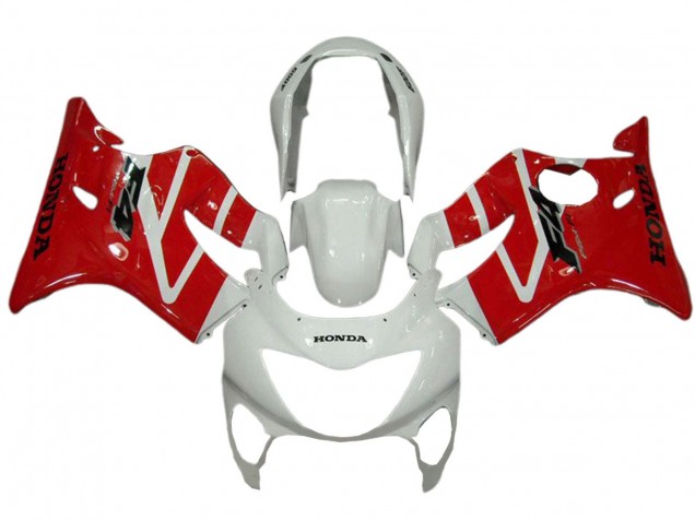 1999-2000 White Red Honda CBR600 F4 Motorcycle Fairings UK