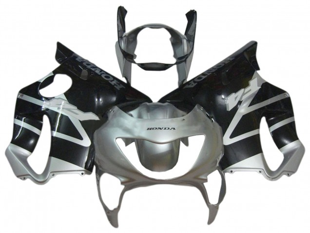 1999-2000 Silver Glossy Black Honda CBR600 F4 Motorcycle Fairings UK