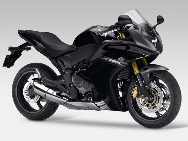 2011-2013 Glossy Black Honda CBR600F Motorcycle Fairings UK