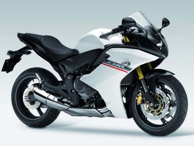 Buy 2011-2013 White Grey Honda CBR600F Motorcycle Fairings UK