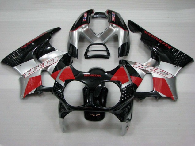 1992-1993 Silver Red Glossy Black Honda CBR900RR 893 Motorcycle Fairings UK