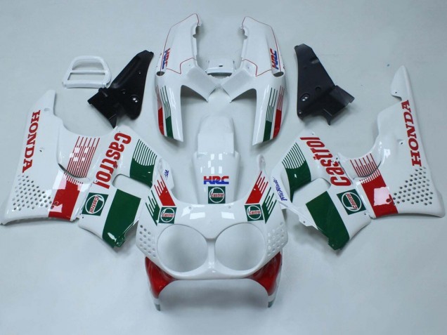 1992-1993 White Red Green Castrol HRC Honda CBR900RR 893 Motorcycle Fairings UK