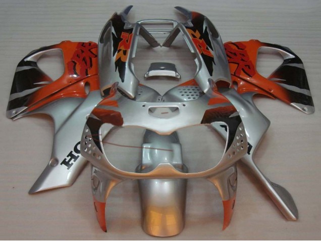 1992-1993 Silver Orange Glossy Black Honda CBR900RR 893 Motorcycle Fairings UK