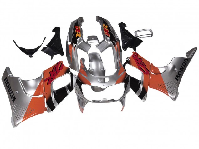 1994-1995 Silver Orange Glossy Black Honda CBR900RR 893 Motorcycle Fairings UK