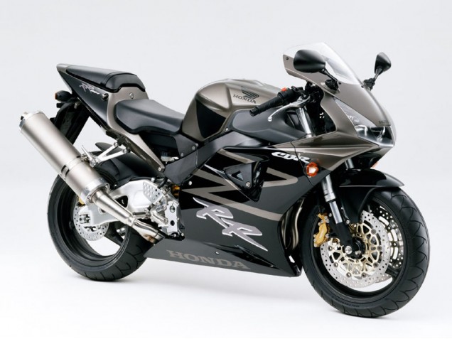 1998-1999 Glossy Black White Decals Honda CBR900RR 919 Motorcycle Fairings UK
