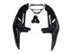 1998-1999 Glossy Black White Decals Honda CBR900RR 919 Motorcycle Fairings UK