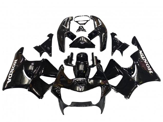 1998-1999 Glossy Black White Decals Honda CBR900RR 919 Motorcycle Fairings UK