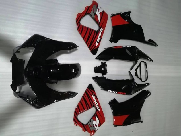 1998-1999 Red Glossy Black Honda CBR900RR 919 Motorcycle Fairings UK