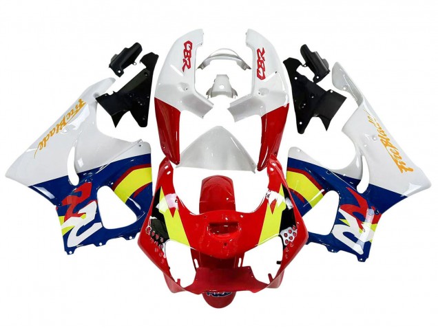 1998-1999 White Red Yellow Blue Honda CBR900RR 919 Motorcycle Fairings UK