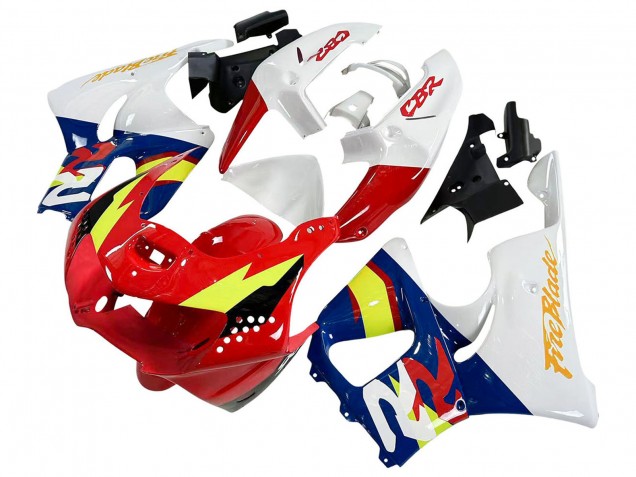 1998-1999 White Red Yellow Blue Honda CBR900RR 919 Motorcycle Fairings UK