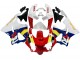 1998-1999 White Red Yellow Blue Honda CBR900RR 919 Motorcycle Fairings UK