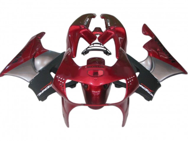 1998-1999 Dark Red Black Grey Honda CBR900RR 919 Motorcycle Fairings UK