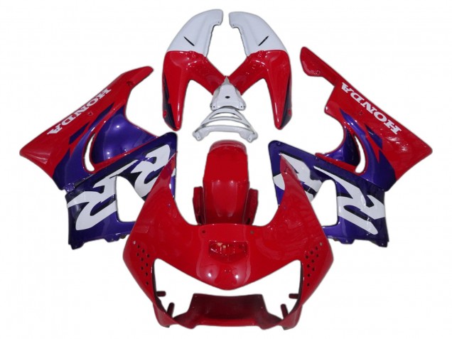 1998-1999 White Red Blue Honda CBR900RR 919 Motorcycle Fairing UK