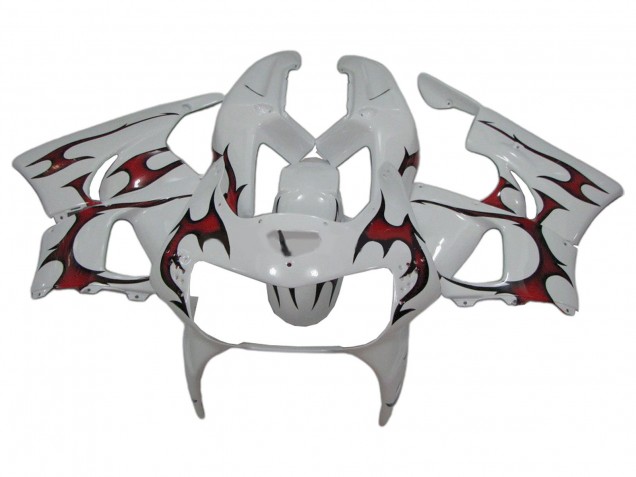 1998-1999 White Red Honda CBR900RR 919 Motorcycle Fairings UK