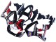 2000-2001 Red White Glossy Black PlayStation 2 Honda CBR900RR 929 Motorcycle Fairings UK