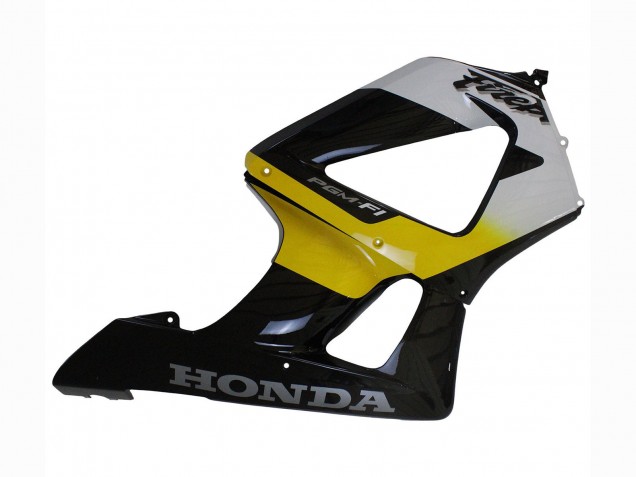 2000-2001 White Yellow Glossy Black Honda CBR900RR 929 Motorcycle Fairings UK