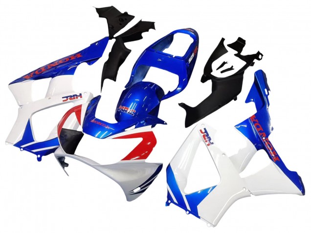 2000-2001 White Blue Red HRC Honda CBR900RR 929 Motorcycle Fairings UK