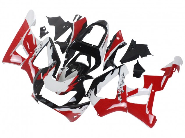2000-2001 White Red Glossy Black Racing Honda CBR900RR 929 Motorcycle Fairings UK