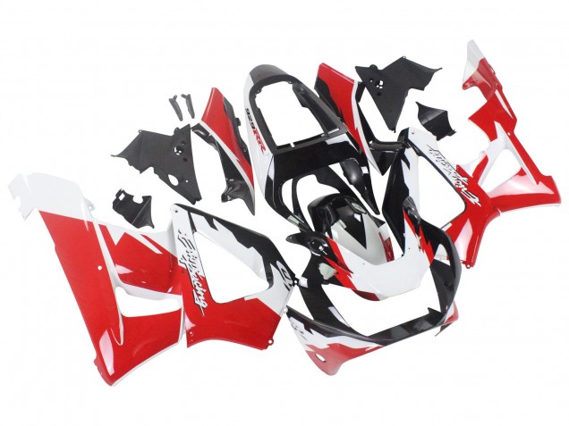 2000-2001 White Red Glossy Black Racing Honda CBR900RR 929 Motorcycle Fairings UK