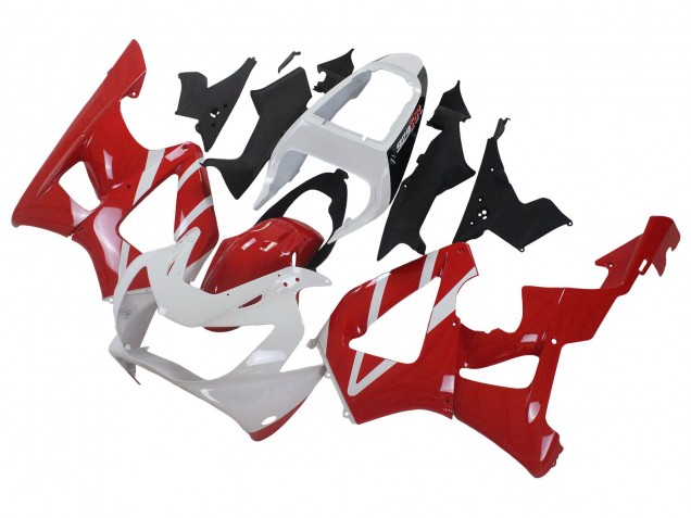 2000-2001 White Red Honda CBR900RR 929 Motorcycle Fairings UK