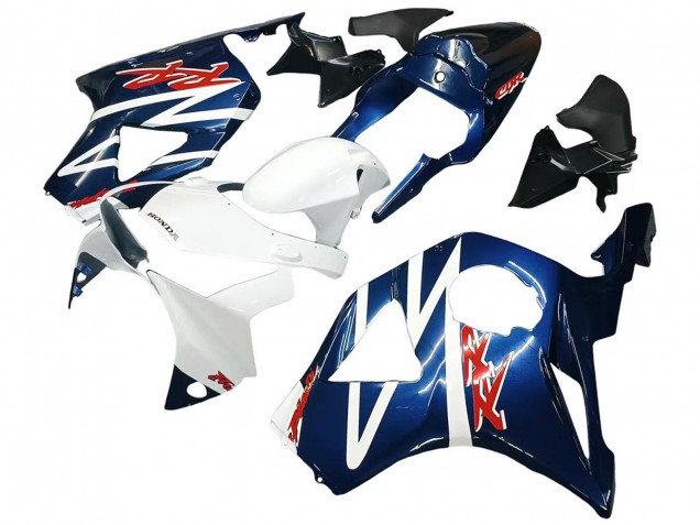 2002-2003 White Dark Blue Honda CBR900RR 954 Motorcycle Fairings UK