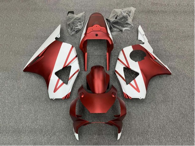 2002-2003 White Red Honda CBR900RR 954 Motorcycle Fairings UK