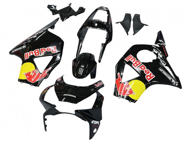 2002-2003 Glossy Black Yellow Red Bull Michelin Honda CBR900RR 954 Motorcycle Fairings UK