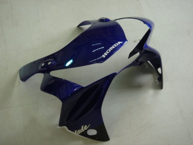 2002-2003 Blue Glossy Black Honda CBR900RR 954 Motorcycle Fairing Kits UK