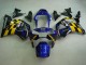 2002-2003 Blue Yellow Glossy Black Telefunica MoviStar Castrol Honda CBR900RR 954 Motorcycle Fairings UK