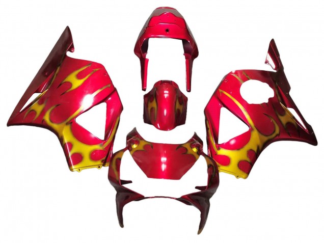 2002-2003 Red Yellow Honda CBR900RR 954 Motorcycle Fairings UK