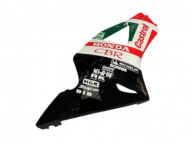 2002-2003 White Red Green Glossy Black Castrol Honda CBR900RR 954 Motorcycle Fairings UK