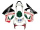 2002-2003 White Red Green Glossy Black Castrol Honda CBR900RR 954 Motorcycle Fairings UK