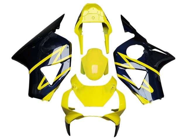 2002-2003 Yellow Silver Black Honda CBR900RR 954 Motorcycle Fairings UK