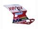 2007-2014 White Red Glossy Black Valsir Xerox Ducati 848/1098/1198 Motorcycle Fairings UK