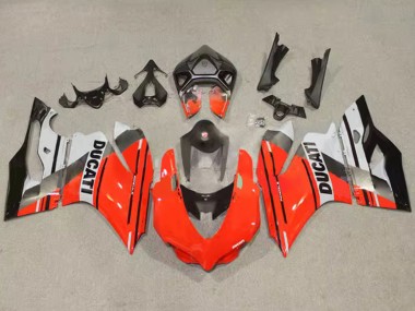 Buy 2011-2014 Red Grey Black Ducati Panigale 899/1199 Motorcycle Fairings UK