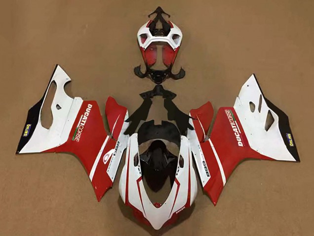 2011-2014 White Red Black Ducati Panigale 899 Motorcycle Fairings UK