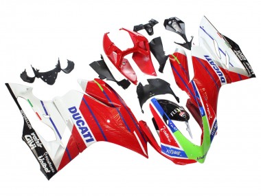 Buy 2011-2014 White Red Green Blue Glossy Black Flex-Box Ducati Panigale 899/1199 Motorcycle Fairings UK